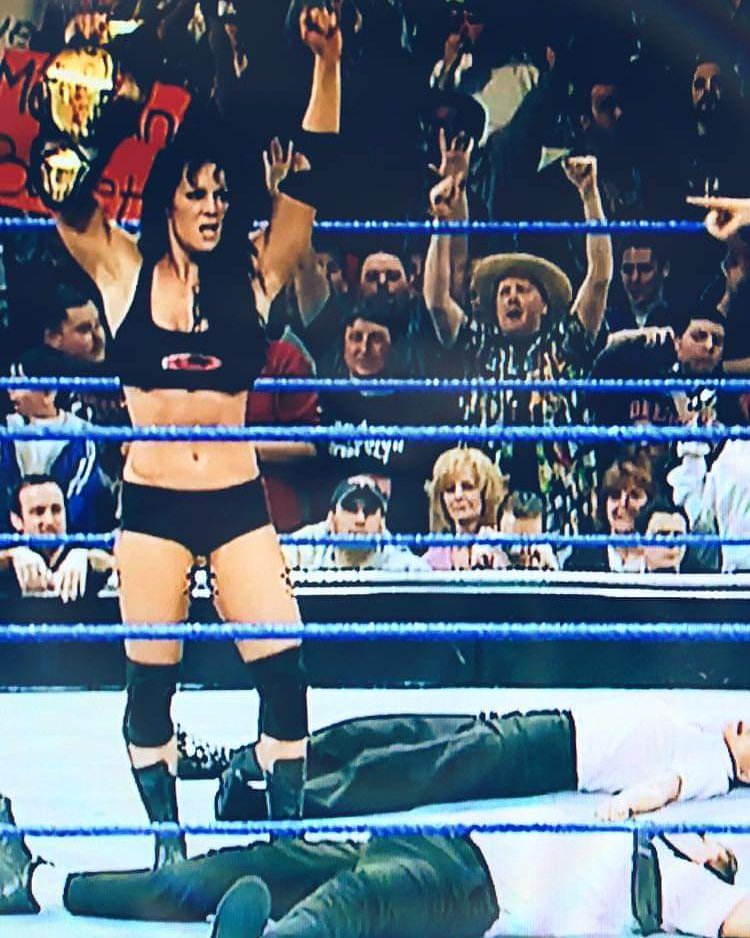 angieteamchyna's tweet photo. Chyna dominated the ring, Our Forever Champion, Queen of the Ring #ChynaForHallofFame2019 #LetChynaIn #ChynaEra #ChynaEvolution #HardcoreQueen #WomensChampion #ICChampion
Angie Teamchyna #ChynaLegacy https://t.co/PY4TgAMd4u