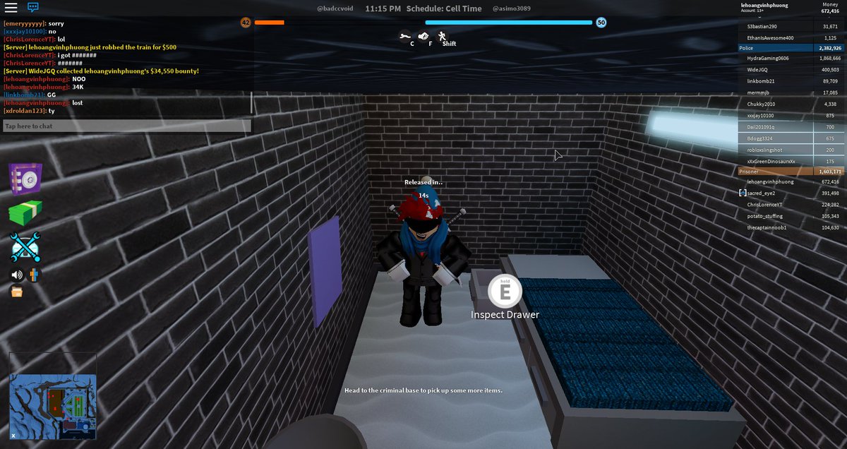 Perryle At Perryle15 Twitter - roblox notoriety how to use equipment