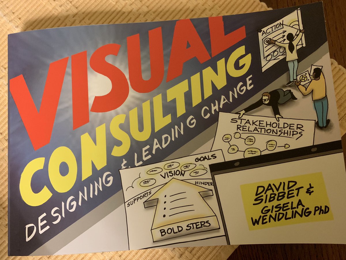 BarbaraBerry's tweet image. Really enjoying the comprehensive and integrative new resource #visualconsulting by @DavidSibbet and @GiselaWendling it is jammed with frameworks, cases and practice considerations @draggin check it out!