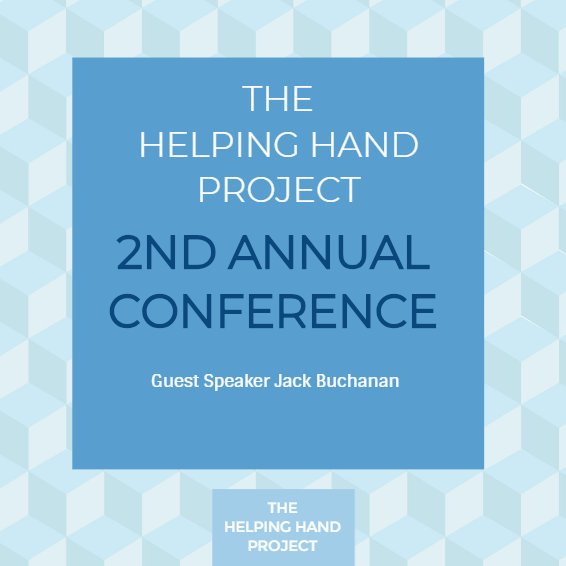 We're excited for our guest speaker, Jack Buchanan to speak about the challenges of designing prosthetic limbs and his advice.  To register for the Helping Hand Project's 2nd annual conference, please register here:
eventbrite.com/e/the-helping-…