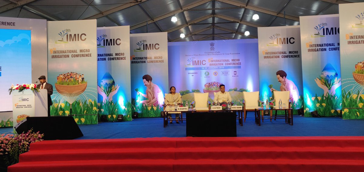9imic's tweet photo. Technical Session Sub-Theme 1(Micro-Irrigation Design, Innovations  &amp; New techniques for increased Crop Productivity): Success/Failure  Stories - Day 3 (18-01-2019)
 #9IMIC, #MICROIRRIGATION, #GO_AURANGABAD

@mowrrdgr @WapcosOfficial https://t.co/OCrW2mC7qx