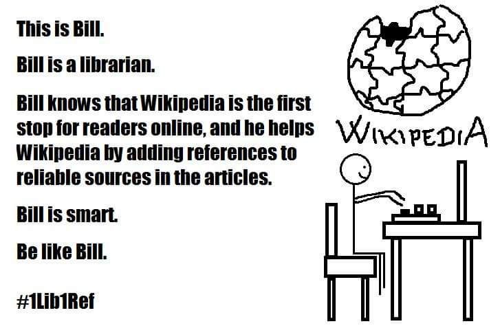 Wikimedia Uk Wikipedia Doesn T Contain Books It Contains Summaries Of The Facts In Books So By Improving Citations Librarians Help Readers To Find The Books They Might Want To Go