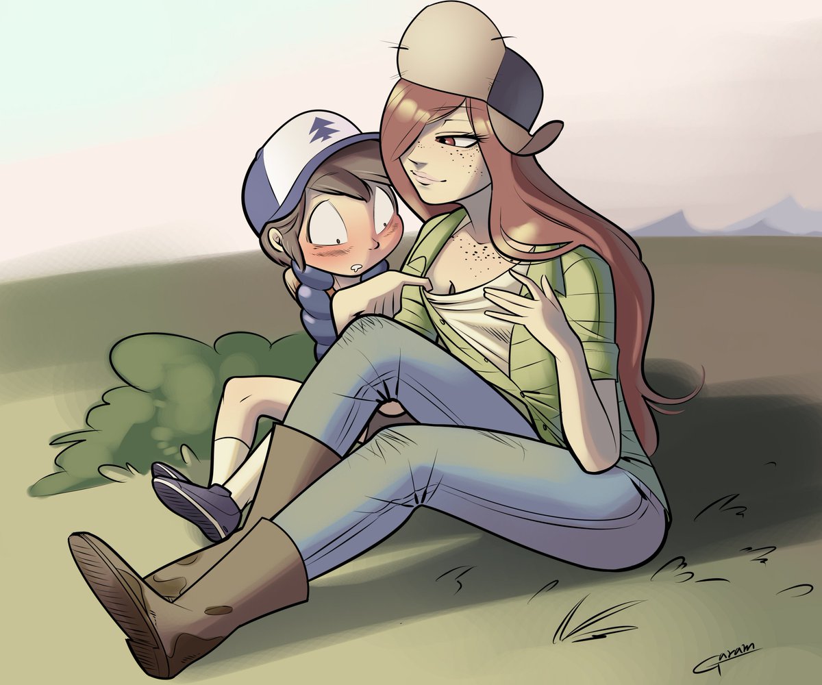 daily doodle 12 wendy and dipper i spend a lot of time to this today.