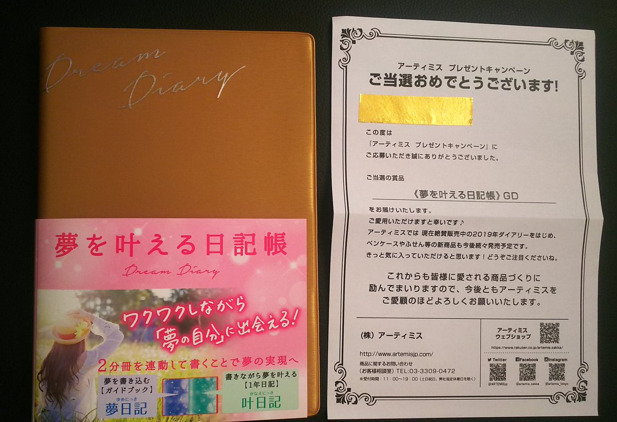 夢を叶える日記帳