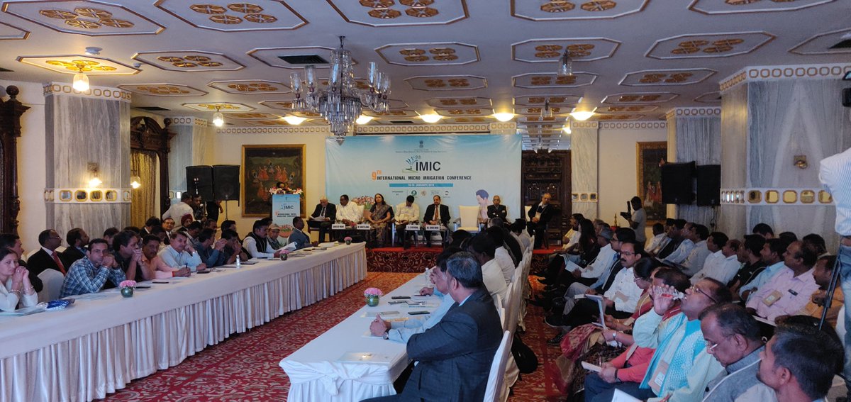 9imic's tweet photo. Special Event 7: Micro-Irrigation: New Techniques - Sponsor's Session starts at Diwan-e-Khas 10:00 am. Special Invitation.
  #9IMIC, #MICROIRRIGATION, #GO_AURANGABAD

@mowrrdgr @WapcosOfficial https://t.co/8pwbk9CtzM