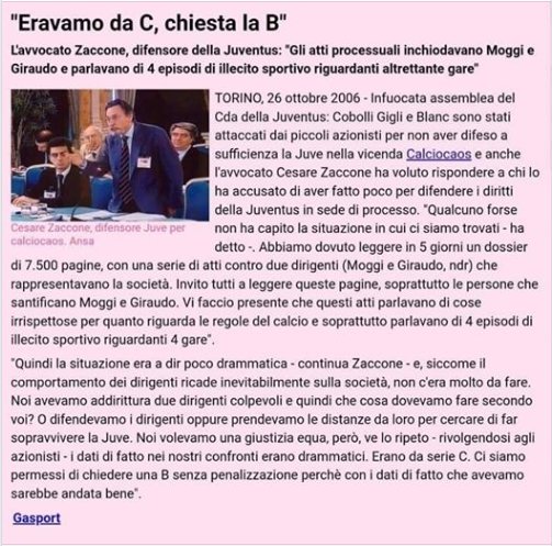 #JuveOut #pernondimenticare