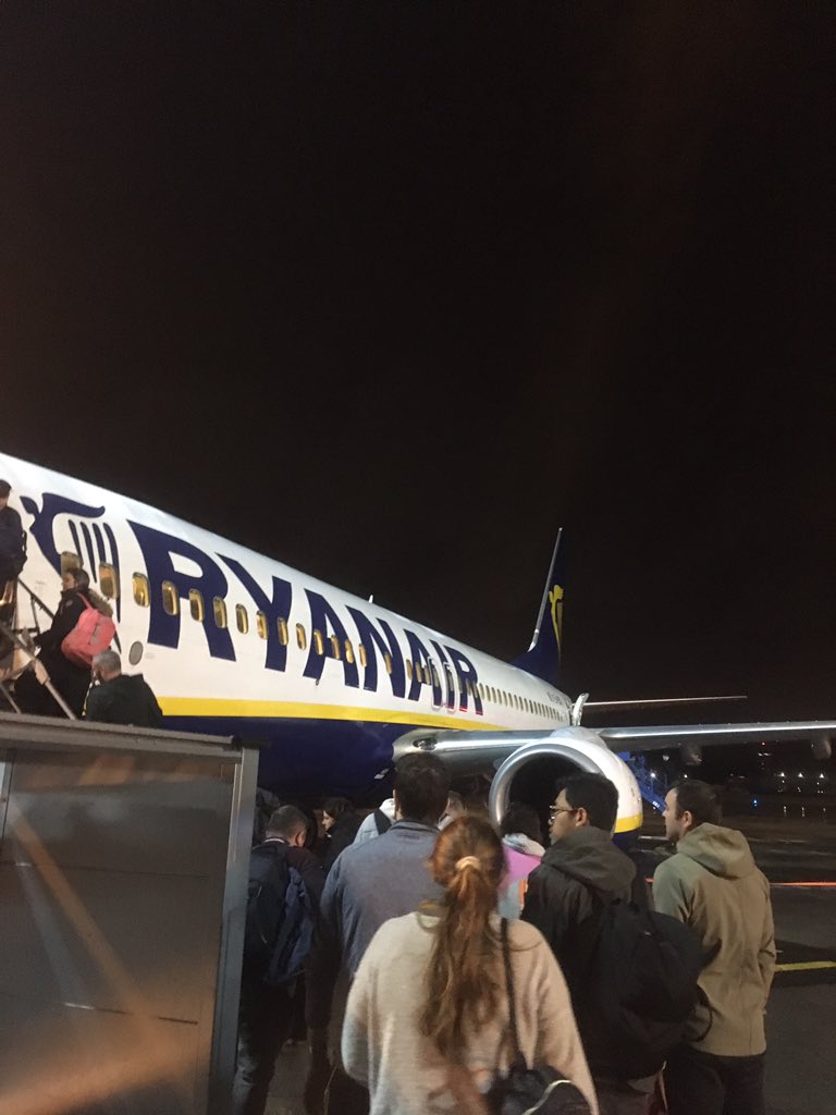 Direction Edimbourg ✈️ première étape d'un week-end bien chargé 🕓 #EDIMHR 🏉 <a href="/MHR_officiel/">Montpellier Rugby</a>