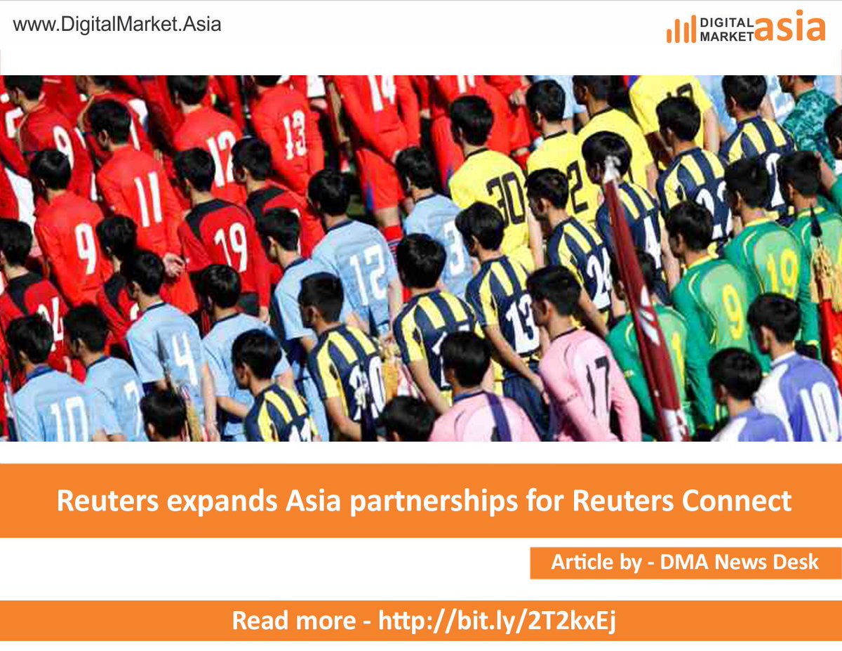 .@Reuters expands Asia partnerships for Reuters Connect
http://bit.ly/2T2kxEj
@StarNewsOnline @BBC @usatodaysports @accuweather @Variety @Newsflare @redbull @hollywoodtv