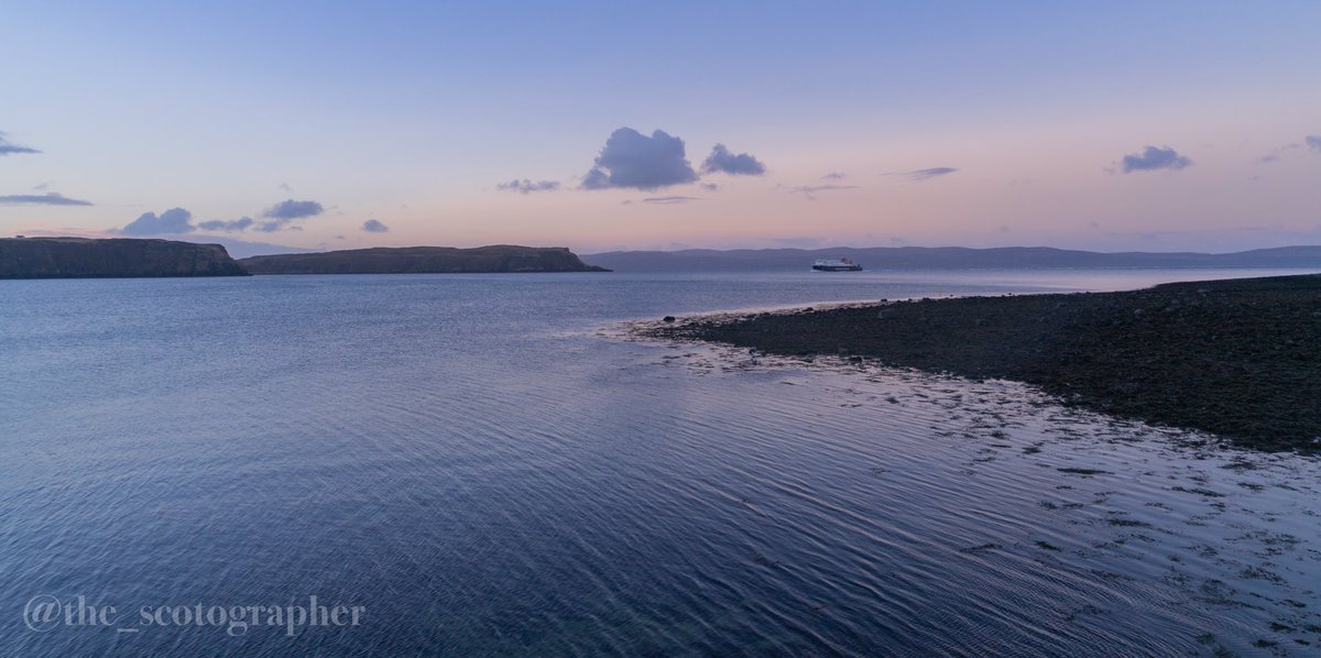 scotographer's tweet photo. A few pics of MV Hebrides coming into Uig yesterday 😍 @CalMacFerries @CalMac_Updates https://t.co/YUdiSyDtTR