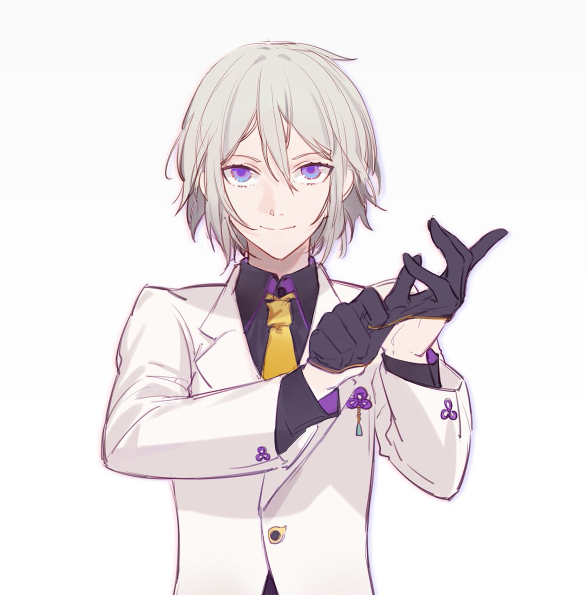 蘭陵王in suit