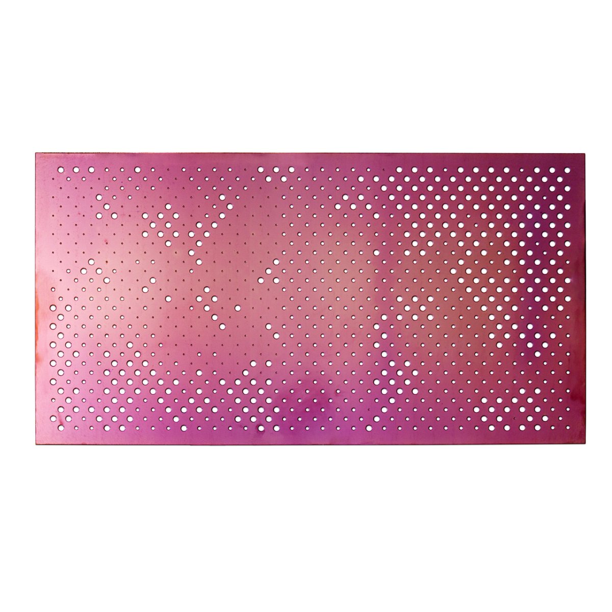 PlusobjectO's tweet image. Perforated surface of metal panel creates a special structure.
⠀
This product is good for exterior cladding of the building or as a décor in a public space.