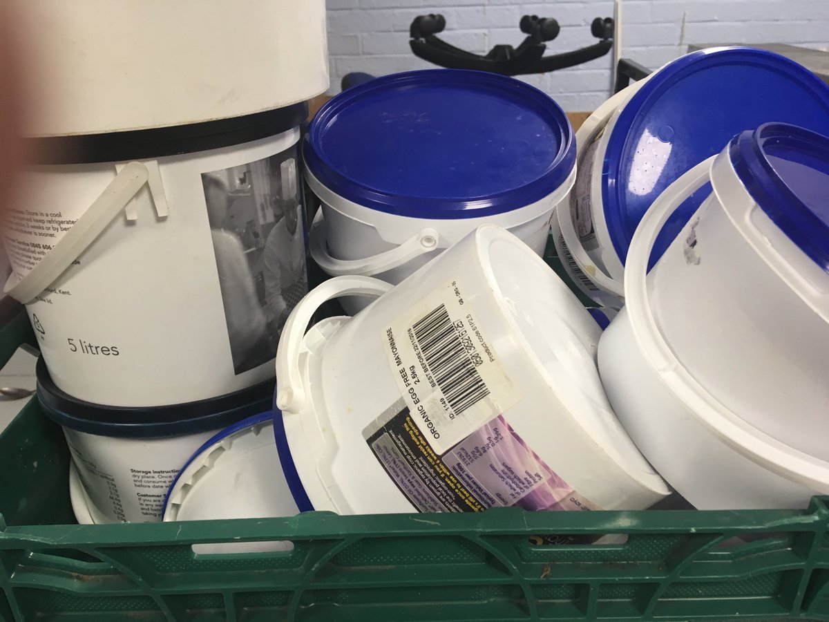 BrumSlowFood's tweet image. Anyone in Birmingham have any empty catering tubs with lids, not fussy about the size.  Will be happy to collect. Please share we need a reasonable number.  #reusebeforerecycle