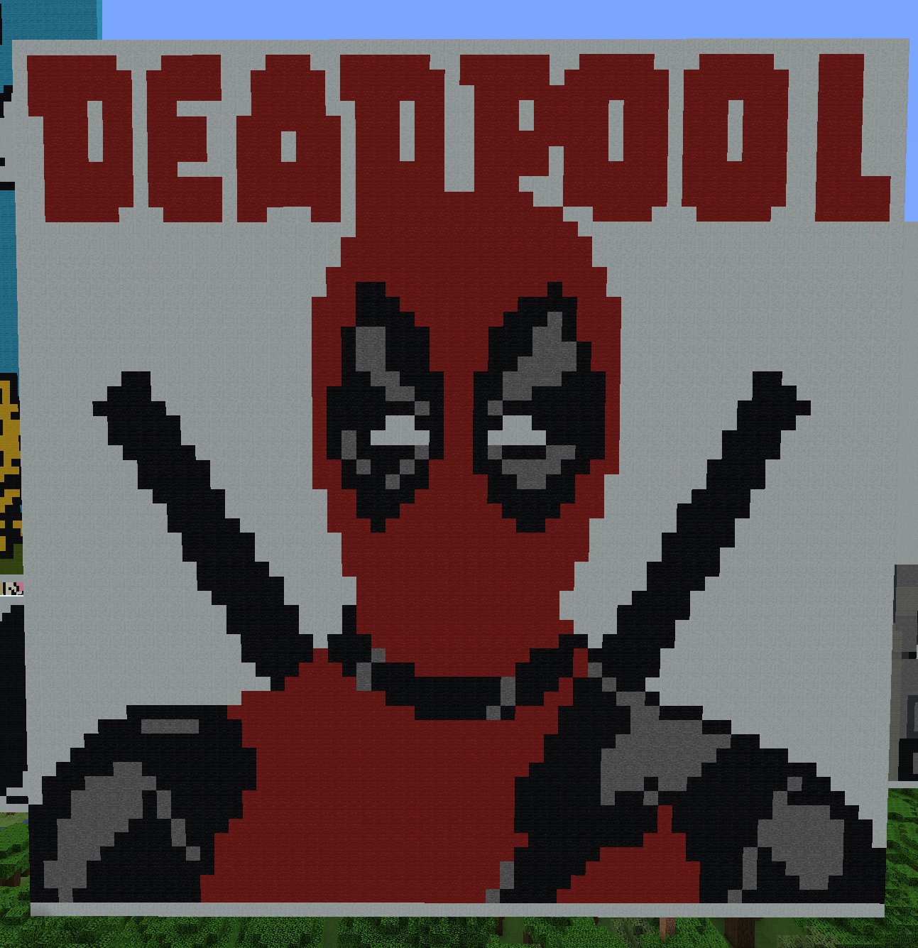 Pixel Link Graph Minecraft Pixel Art Link Grid