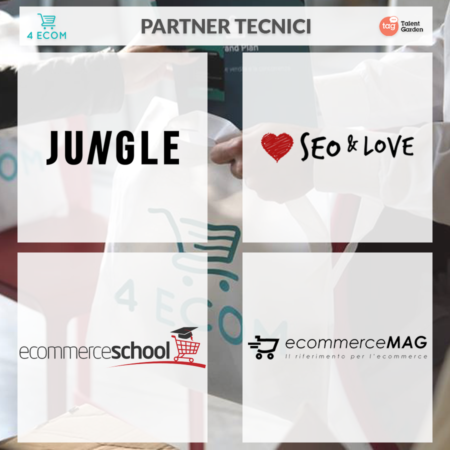 4eCom_'s tweet photo. π’π’
Mancano pochi giorni a #4eCom!
I nostri partner tecnici : #Seo&Love @ecommercemagit @EcommerceSchool @WEAREJUNGLE.
Ti aspettiamo il 24 Gennaio presso Talent Garden - Milano Calabiana.
Per Maggiori informazioni:
π https://t.co/lypaNX2lQF
#4eCom19 #4eComMilano
#marketing https://t.co/NTtq4PaCVi
