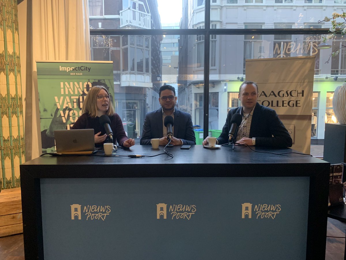 Live vanuit <a href="/nieuwspoort/">Nieuwspoort</a>! De Startup Friday van #ImpactCity. Met Mathijs Koper van @WStartupFactory en Khalid Maliki van <a href="/Tykn_tech/">Tykn</a> in gesprek met <a href="/annettevansoest/">Annette van Soest</a>. Hoe vind je nieuwe klanten?

Gemist? Luister straks naar de Impact Podcast!

#doinggoodanddoingbusiness #DenHaag