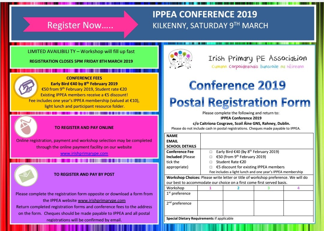 Irish Primary PE Association (IPPEA) tweet media
