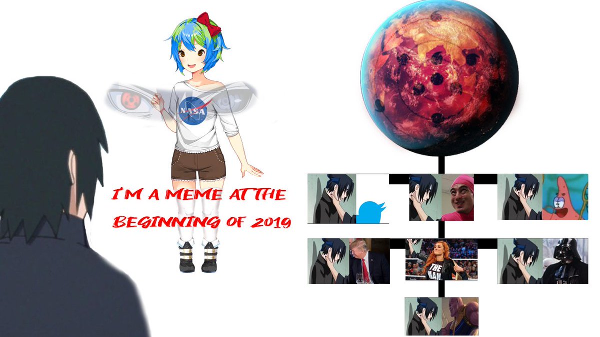 ChannelVtuber's tweet photo. this is what really happened wwww
#sasukememe #earthchan😆😆😆 https://t.co/jgN2lhM5U0