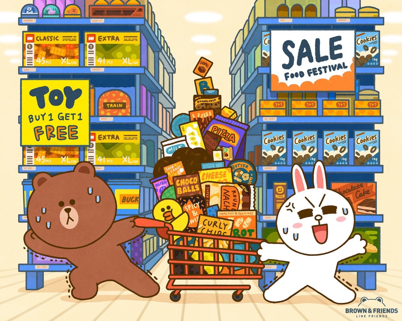 Line Friends Japan おもちゃ 1 1 お菓子まだまだ足りない 負けず嫌い マート 買い物 カップル ショッピング ショッピングスタグラム ラブスタグラム Brown Cony Sally Linefriends T Co P16gkttg0a Twitter