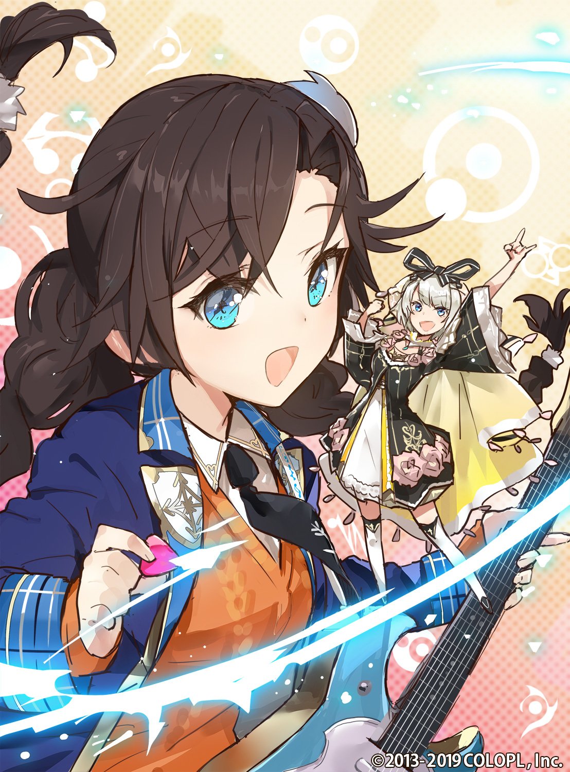 Twitter 上的 公式 魔法使いと黒猫のウィズ 開発現場から 昨日より開催中の Fairychord Prelude の落書きイラストをお届けいたしますฅ W ฅ リレイとルミスが奏でる音 キラリと輝いて見えますね 黒ウィズ T Co 38eeq2keax Twitter