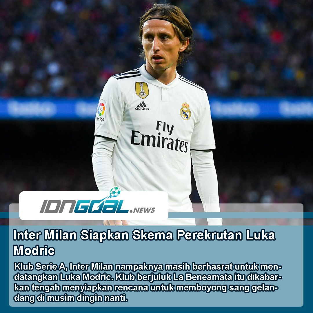 Klub Serie A, Inter Milan nampaknya masih berhasrat untuk mendatangkan Luka Modric.
.
Sumber: https://buff.ly/2SWXXh0
#idngoalnews #SerieA #LaLiga #Madrid #LukaModric #InterMilan #LigaItalia #LigaChampions #FIFA