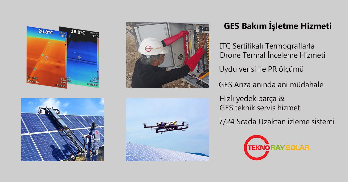 GES Bakım İşletme Hizmetimizden Hemen Faydalanın. #TEKNORAYSOLAR #ges #gunesenerjisi #solar #solarenergy #epc #pv #gesbakım #spp  #energy teknoraysolar.com.tr/gunes-enerjisi…