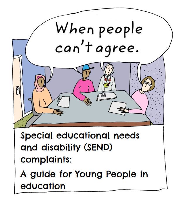 TIN_Talks's tweet photo. This is a really valuable resource for any #YoungPeople aged 16-25 who need more information on resolving issues around #SEND. Please do share widely: https://t.co/0oiG9guHdD @CDC_tweets @ncbtweets

[Image is front page of guide] https://t.co/gBXe3ws0fN