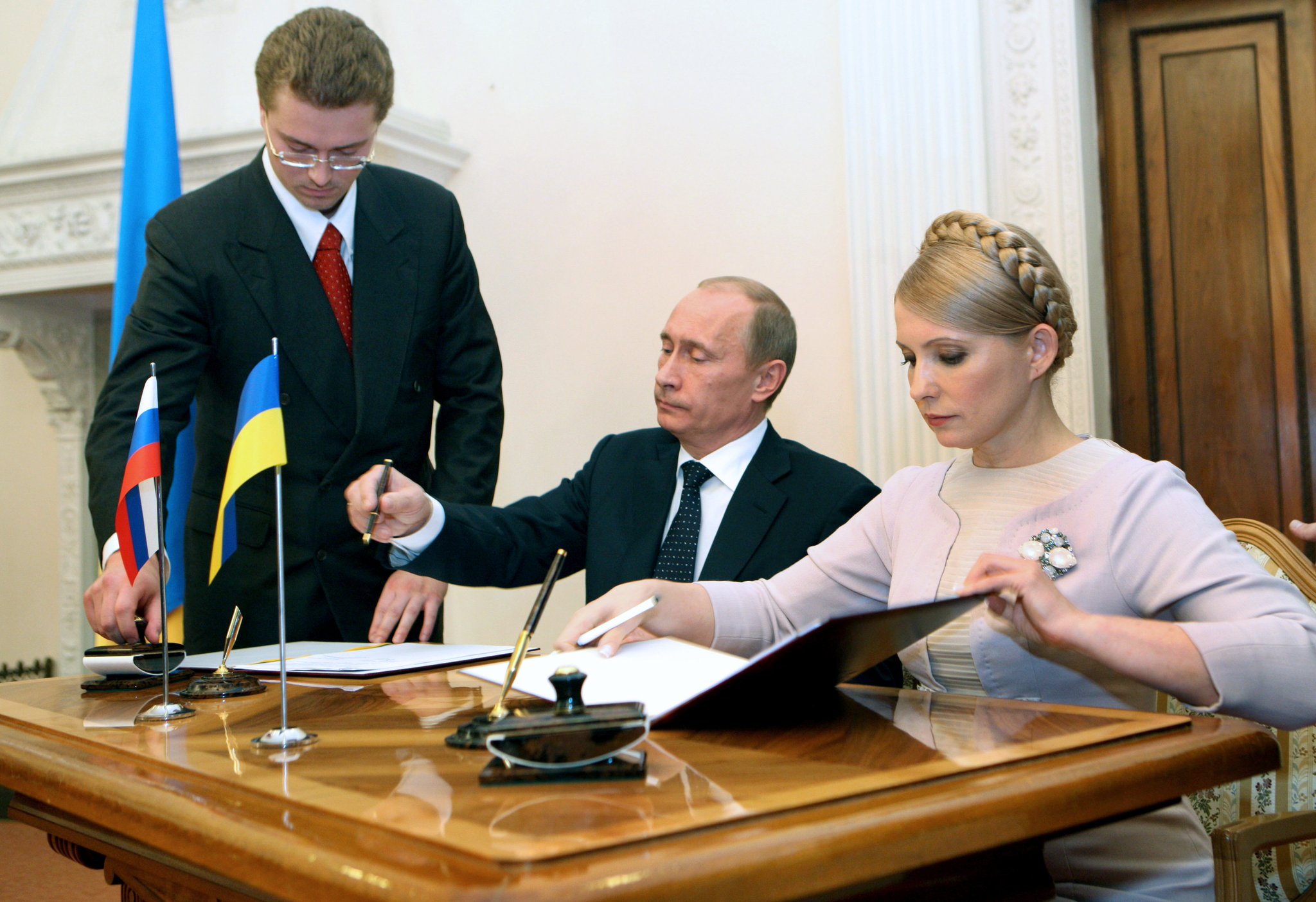 Тимошенко Путин 2009