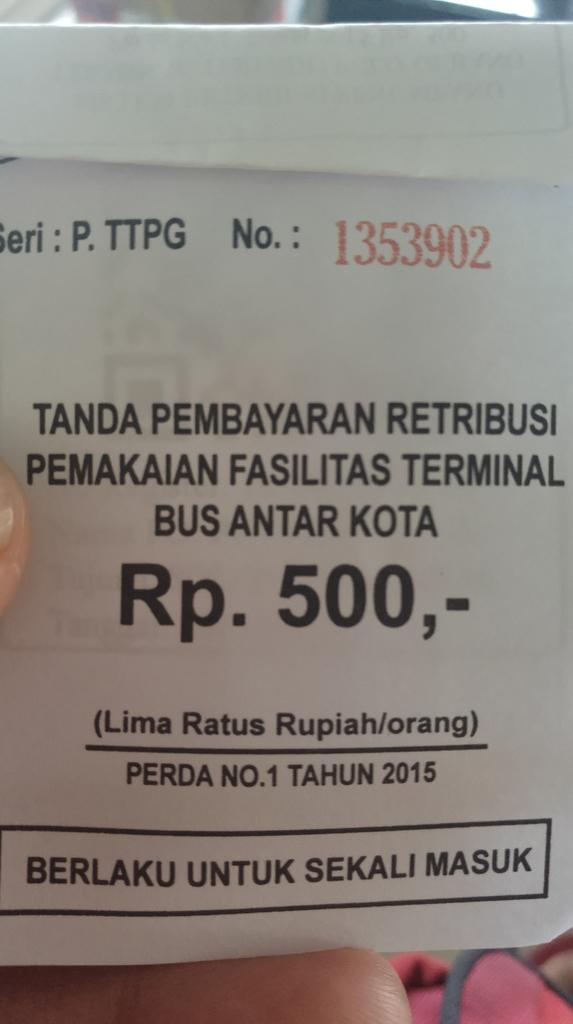 Fasilitasnya oke, sayang masih banyak calonya...#terminalpulogebang #
