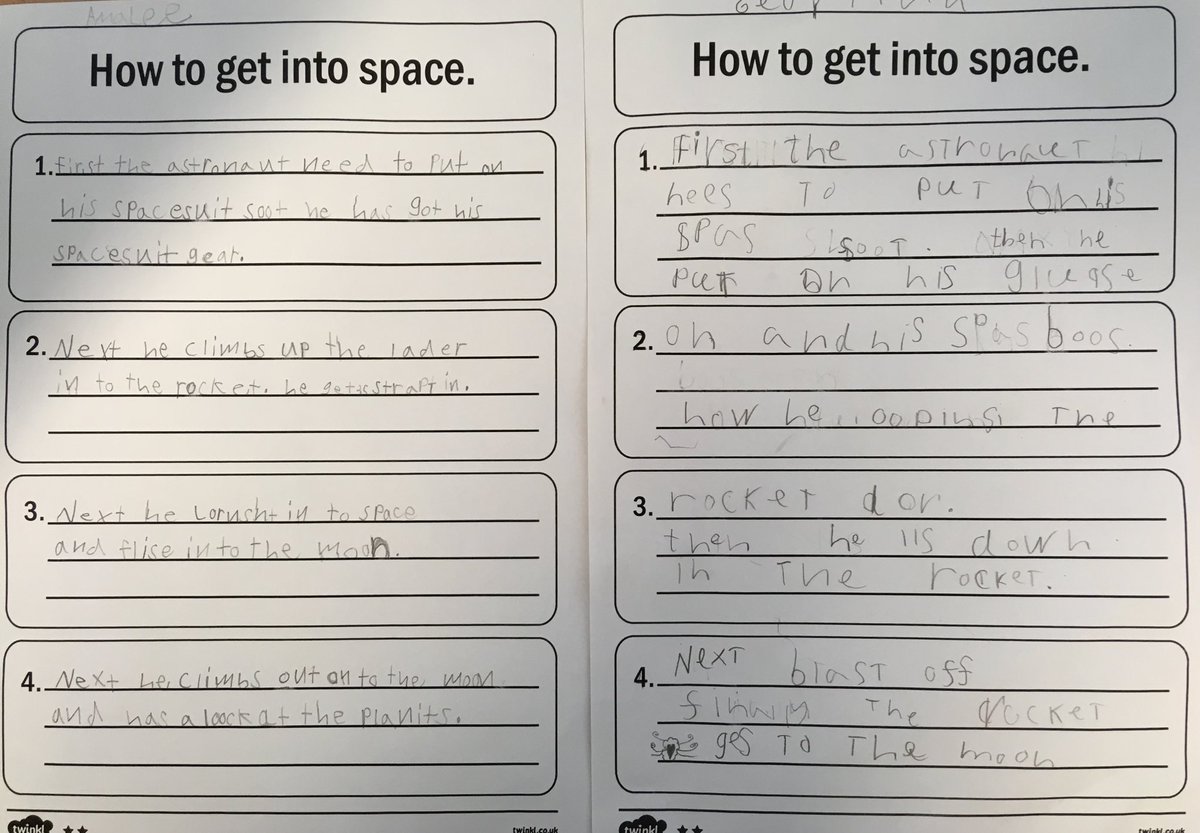 Brilliant writing about going in to space by Amalee and Georgina!  Are they right <a href="/astro_timpeake/">Tim Peake</a> ?