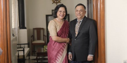 #CorporateCitizen #NextFortnightly #DynamicDuo 

Our Dynamic Duo of the Next Fortnightly, Commodore Rajesh Anand, (Retd.) Managing Director and Chairman of Mazgaon Dock Shipbuilders Ltd. and his wife Seema Anand, Our Dynamic Duo of our Upcoming Issue.