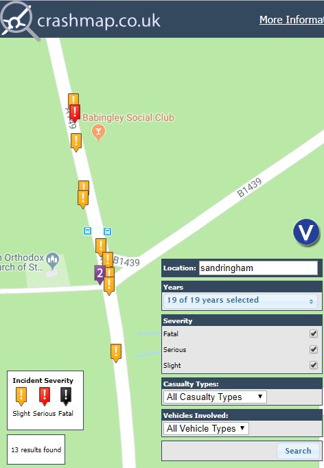 Crash Map tweet media