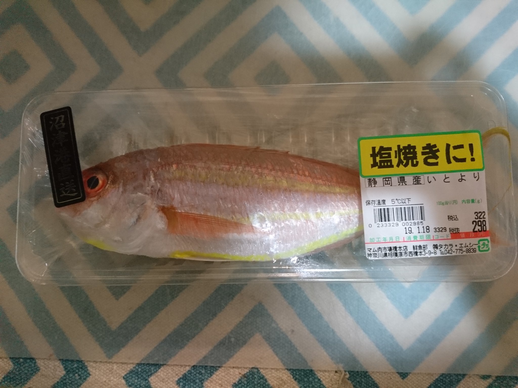 טוויטר 風来坊 っ ヮ בטוויטר イトヨリ 初めて買いました 一応高級魚みたいですね 298でしたけどw 調べたら淡泊な白身魚らしいので 塩焼き推しされてますが 言うこと聞きませんw イトヨリ T Co 1ncciplu7l