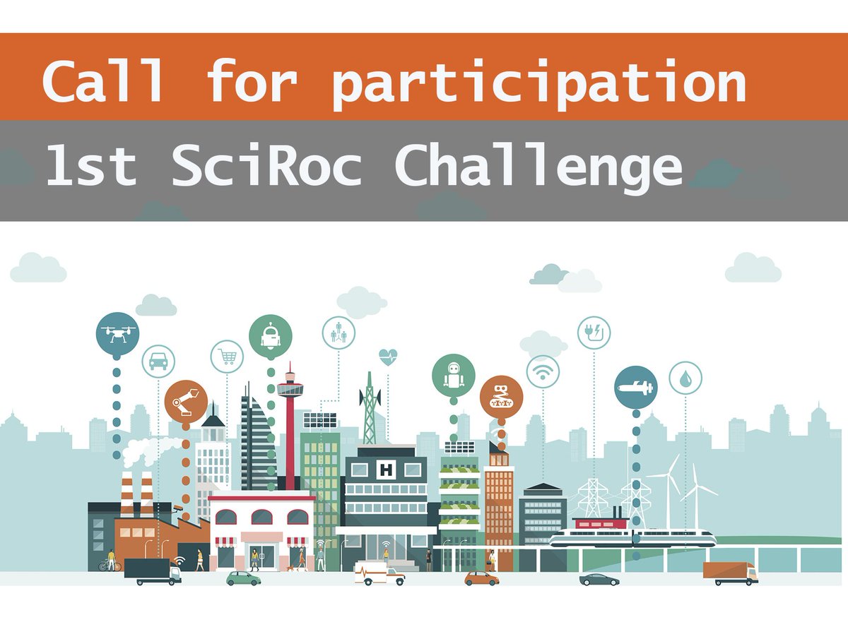 ERLrobotleague's tweet image. The call for participation in the 1st #SCIROC challenge is OPEN!! Don't miss the opportunity to be part of this novel #SmartCities Challenge. 🤖🏩🏨🏬#roboticscompetitions @RoboticsEU @SPARCrobotics @EUSciComm @eu_Robotics @kmiou sciroc.eu/call-for-parti…