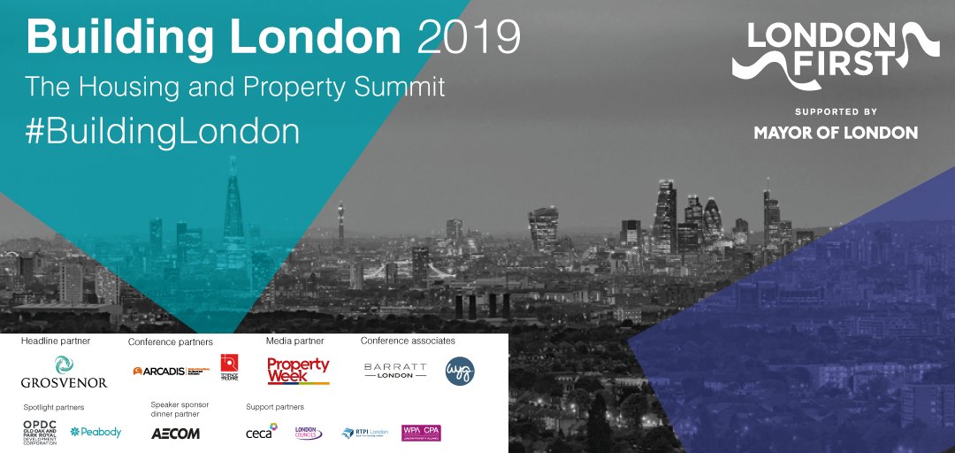 GrosvenorPropUK's tweet photo. It’s less than two weeks until @London_First #BuildingLondon! Our CEO, Craig McWilliam will be giving the keynote address on 30 January. Find out more here. https://t.co/8sQEiGwAcs https://t.co/ZXXoWyzTOz