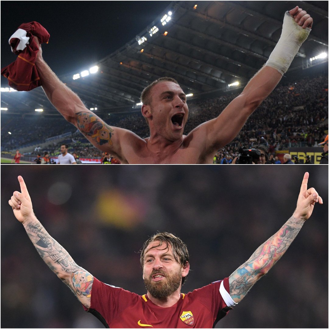💛 Daniele De Rossi ❤️
#UCL #10YearChallenge