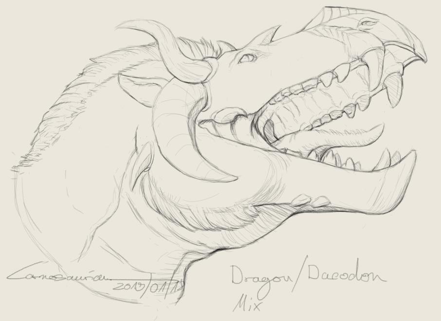 ArtyDaspleto's tweet photo. Back to #dragons again, but with some #Daedon vibes.
#digitalart #sketch #creaturedesign #hybrid #krita #art https://t.co/8hmW68Xse7