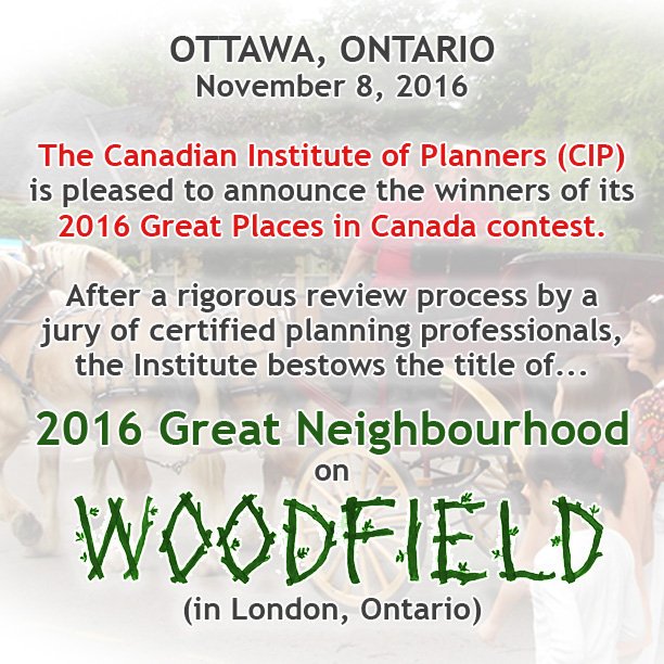 WoodfieldLdn's tweet photo. Just a friendly reminder that we're one of the best neighbourhoods in @Canada. 🇨🇦 #LdnOnt #GPC2016 🏠🏢🏥 https://t.co/3aYbHleds5