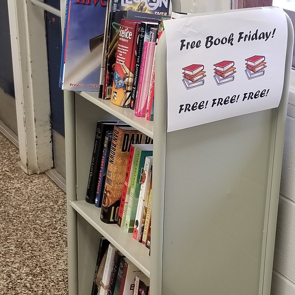 jrt_library's tweet photo. #freebookfriday @jrt_library  @JRTPrincipal  @hcpslib #goodwillrocks https://t.co/MdsgGUduI2