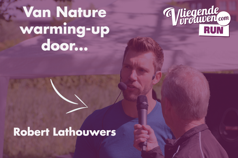 Een pittige, maar vooral héél leuke Olympische warming-up voor de Vliegende Vrouwen Run op 18 mei! #RobertLathouwers #VanNature #wegmetdiespanning