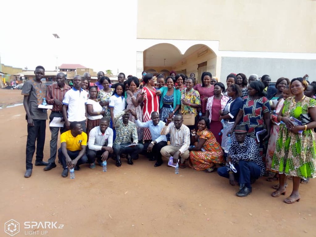 KasUganda's tweet photo. The newly signed #SSudanPeaceAgreement will mostly work if the ordinary South Sudanese understands and own it. Our key message from the revitalized #ARCSS dissemination workshop with #SouthSudanese refugees in #Byeyale. https://t.co/18TqNxmWit