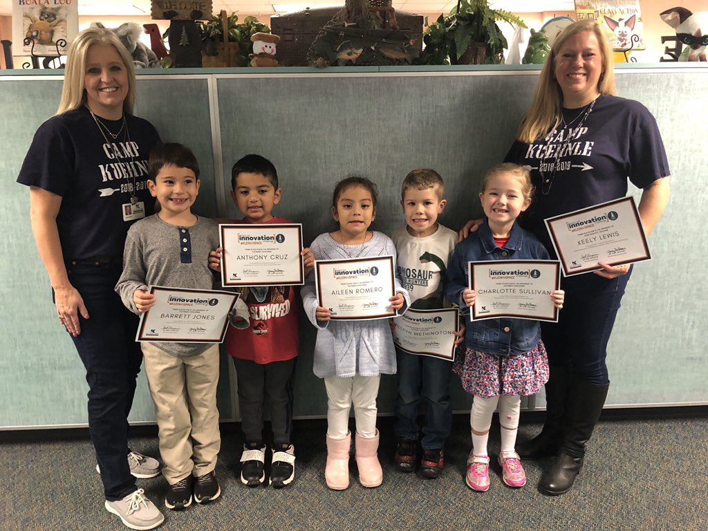 MrsKeelyLewis's tweet photo. So proud of my @KuehnleKISD kindergarten/1st grade #KleininSpace team BACAW for winning 3rd place in the whole @KleinISD district for their Mars project! Great job team BACAW! https://t.co/PbKva3B8ZF