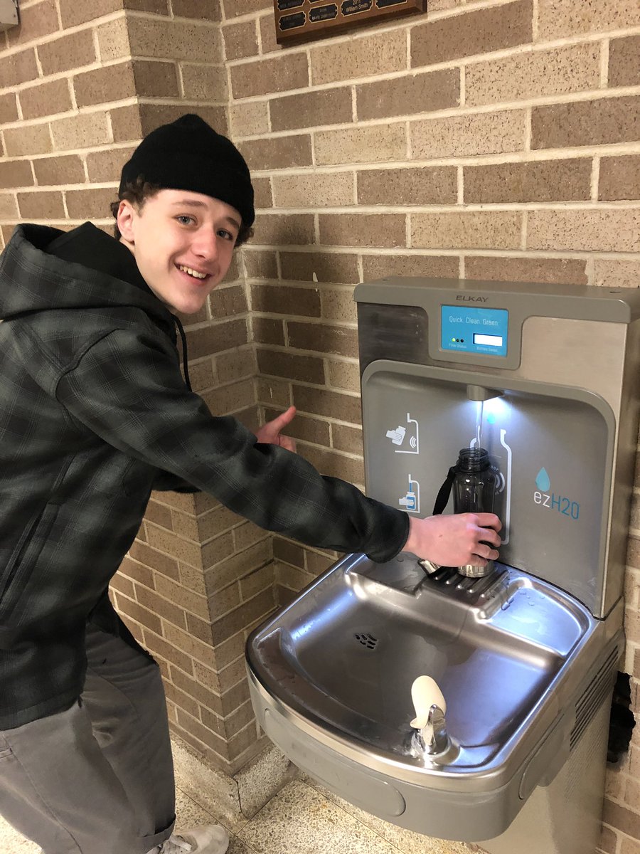 We love the water station! 💧#topofNJ #ezH2O <a href="/hprhs_Joe/">Joe Finnerty</a> <a href="/JonTallamy/">Jon Tallamy</a> <a href="/HighPointSTEM/">Brian Drelick</a> <a href="/ToddVanorden/">Todd Van Orden</a> <a href="/leduc_lindsay/">Leduc lindsay</a>