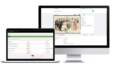 #Quartex 1.5 has arrived! Features include CONTENTdm migration workflow, and an in-platform auto-transcription of audio and video files. Visit bit.ly/2R1Fde8 to request a demo