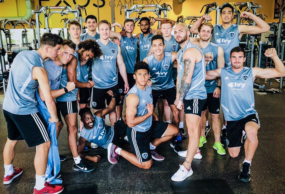 First matchday of 2019 mood 💪

Kick: 11:30AM CST
Match updates: <a href="/SKCmatchday/">Sporting KC Matchday</a> 

#SKCPreseason // <a href="/ChildrensMercy/">Children's Mercy</a>