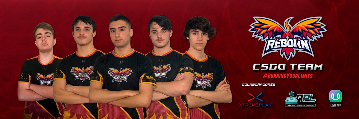 Reborn_Esp's tweet photo. #CSGO 

Ha llegado la hora de ver a nuestros chicos en acción, esta noche debutarán en su primer partido oficial.

🔥Defendiendo nuestros colores🔥, nos complace presentar a:

🔫 @ScapinCSGO 
🔫 @D_ruperezCSGO 
🔫 @BoooM0610 
🔫 @nt_ag3 
🔫 @rafex78 

#BurningYourLimits https://t.co/lGW2gXuR3l
