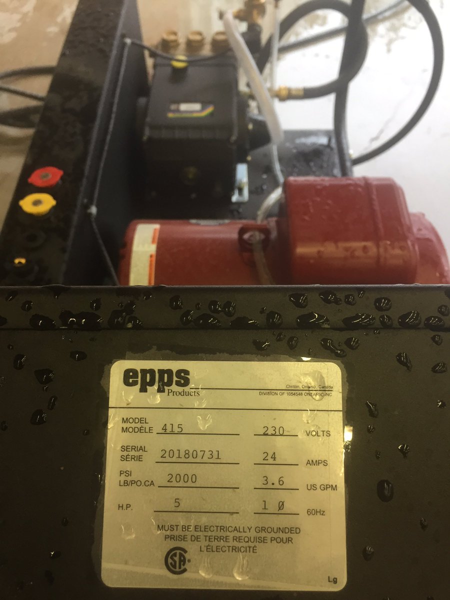 raygreidanus's tweet photo. @CentralHuronSS students loving the #epps pressure washer purchased with  #SHSM funding. #localquality #partofyourcommunity @HMAmfg https://t.co/tKlRHpOFzl