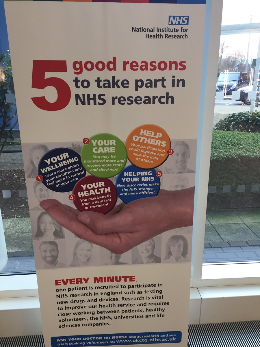 Get involved in NHS research and help to save lives ! #NHSresearch @OUH_Research @OUHospitals @PatientsAssoc