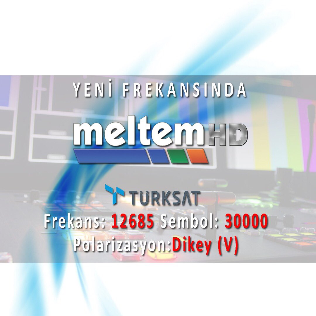 BtpHatay's tweet photo. HD kalitede yayınlarıyla #MeltemTvFrekans https://t.co/D5DzQC5O9q