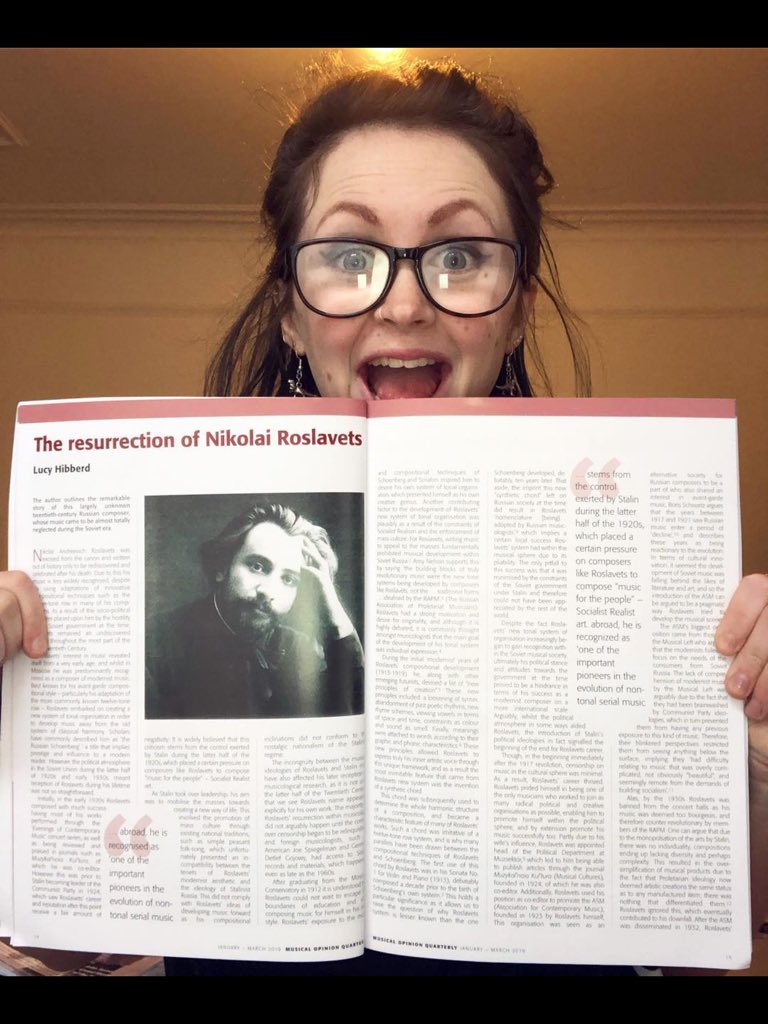 Congratulations to ex-Sixth Former Lucy who has had an article published in Musical Opinion magazine.  A talented ,musician, Lucy studies Music at University of Manchester... music journalism another string to her bow? Sorry about the pun 🤓🎼🎻
#qegs #alevelmusic #musicalopinion