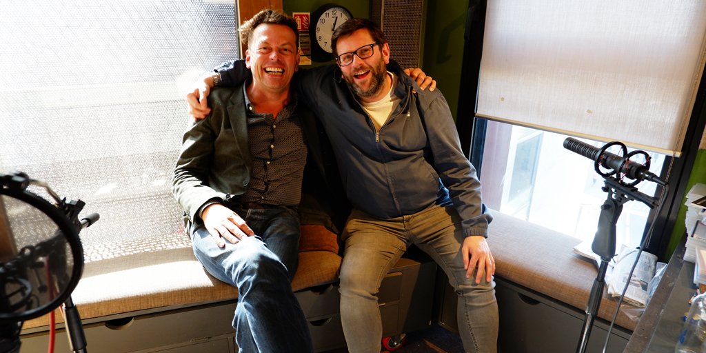 royalcourt's tweet image. “I wrote really to wind up the people I was at uni with.”

#PlaywrightsPodcast episode 3 is here: finish the working week with Simon Stephens in conversation with David Eldridge, whose work includes In Basildon. Listen now: bit.ly/2Mgw1BD